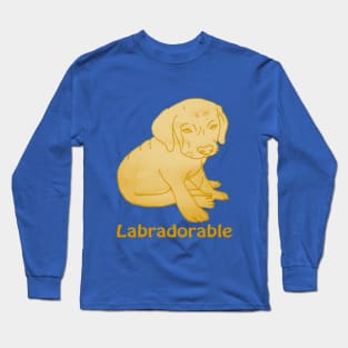 Golden Labradorable Long Sleeve T-Shirt